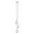 3-light multifunctional pendant lamp with fabric cables and metal surfaces