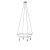  Bona pastel lamp with 4 cases and 2 cages