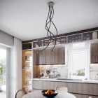 Ceiling mini SPOTLIGHT lamp GU1d0 Flex 90