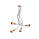 Flex 90 ceiling lamp provides flexible, diffused light with LED G95 bulb