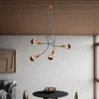 Flex 90 ceiling lamp provides flexible, diffused light with LED G95 bulb