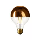 Flex 90 ceiling lamp provides flexible, diffused light with LED G95 bulb