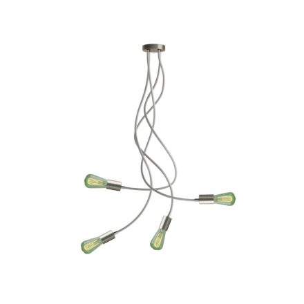 Flex 90 ceiling lamp provides flexible, diffused light with LED ST64 bulb