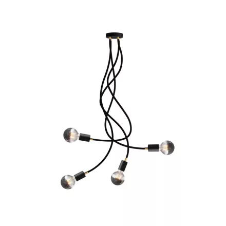 Flex 90 ceiling lamp provides flexible, diffused light with LED G95 bulb