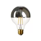 Flex 90 ceiling lamp provides flexible, diffused light with LED G95 bulb