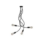 Flex 90 ceiling lamp provides flexible, diffused light with LED ST64 bulb