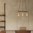 6-fall Cage Globe lamp