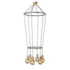 6-fall 2 cage ball lamp