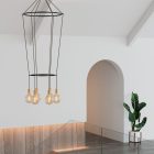 6-fall 2 cage ball lamp