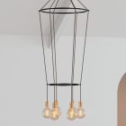 6-fall 2 cage ball lamp