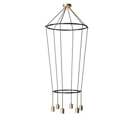 6-fall 2 cage ball lamp