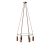  6-way Cage Tub-E14 lamp