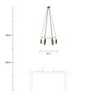 6-fall Cage Tub-E14 lamp