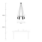 6-fall Cage Tub-E14 lamp