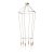  6-fall, 2-cage P-Light lamp