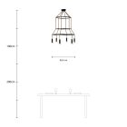 6-fall 3 Cage P-Light Dash lamp