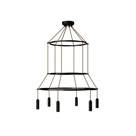 6-fall 3 Cage P-Light Dash lamp