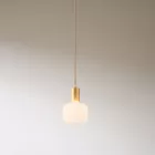 Spider - 3-light multifunctional pendant lamp Lamp manufactured in Italy with fabric cables and metal coating