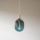 Spider - 3-light multifunctional pendant lamp Lamp manufactured in Italy with fabric cables and metal coating