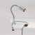 MAG-Y Flexible spot lamp with clamp
