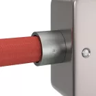 Galvanized metal threaded cable clamp M20 threaded for Creative-Tube, including screw clamps