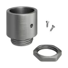 Galvanized metal threaded cable clamp M20 threaded for Creative-Tube, including screw clamps