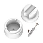 Wooden connector block for string lights and Filé system. Made in Italy