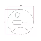 Foot dimmer switch