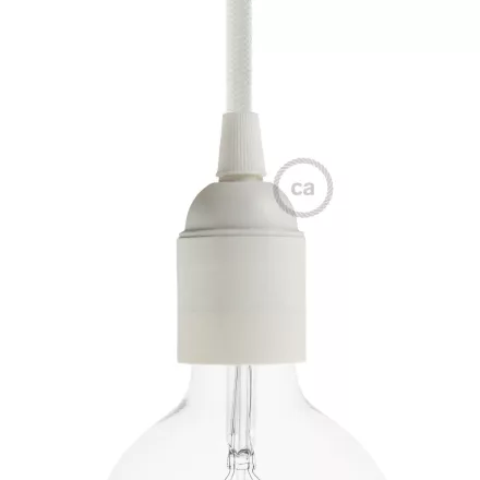 Smooth-sided thermoplastic bulb connector set – E26