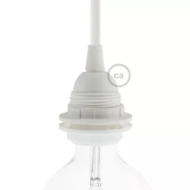 Double-sleeve thermoplastic lamp connector set – E26