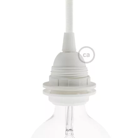 Double-sleeve thermoplastic lamp connector set – E26