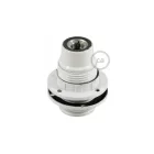Double sleeve - phenolic bakelite E12 bulb connector