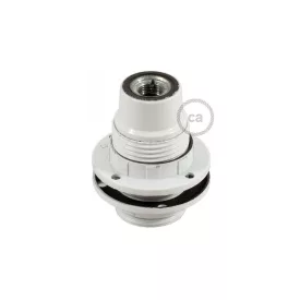 Double sleeve - phenolic bakelite E12 bulb connector