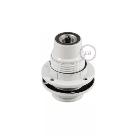 Double sleeve - phenolic bakelite E12 bulb connector