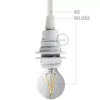 Double sleeve - phenolic bakelite E12 bulb connector