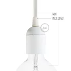 Flat-sided bakelite phenolic lamp socket - E26