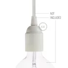 Plain side thermoplastic bulb socket - E26
