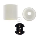 Plain side thermoplastic bulb socket - E26