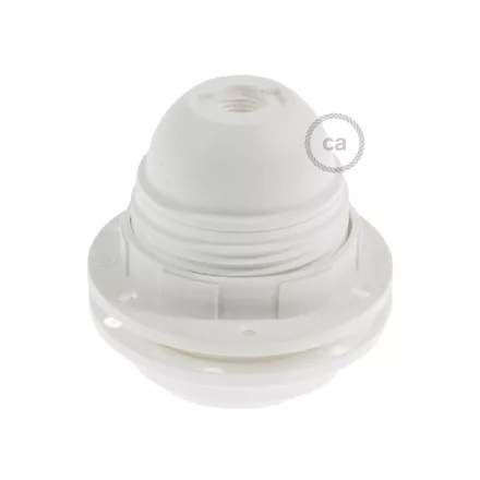 Double-sleeve thermoplastic bulb socket - E26