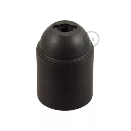 Plain side thermoplastic bulb socket - E26