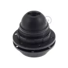 Double-sleeve thermoplastic bulb socket - E26