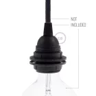 Double-sleeve thermoplastic bulb socket - E26