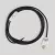 Cable set for lamp, with black cable, 6 feet