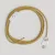 Lamp cable set with bright mustard cable, 6 feet