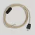 Lamp cable set with neutral jute cable, 6 ft
