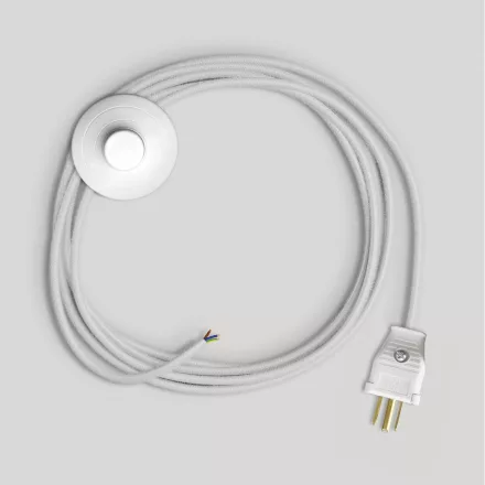 Cable set for white cotton cable, 10 ft