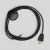 Cable set for lamp, with black cable, 3 meters