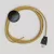 Lamp cable set with light mustard cable, 10 feet