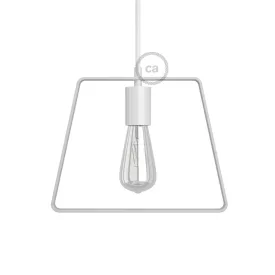   Metal Duedì base suspended lampshade | Modern look | E26 socket