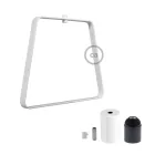 Metal Duedì base suspended lampshade | Modern look | E26 socket